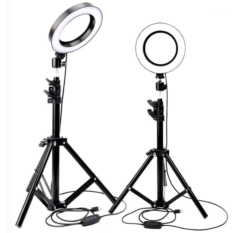 Dimmable Studio Led Selfie Ring Light 26cm Photographic Lighting 6" 10" Fill Light with 2m Tripod stand For Youtube Makeup Live1
Dimmable Studio Led Selfie Ring Light 26cm Photographic Lighting 6" 10" Fill Light with 2m Tripod stand For Youtube Makeup Live1