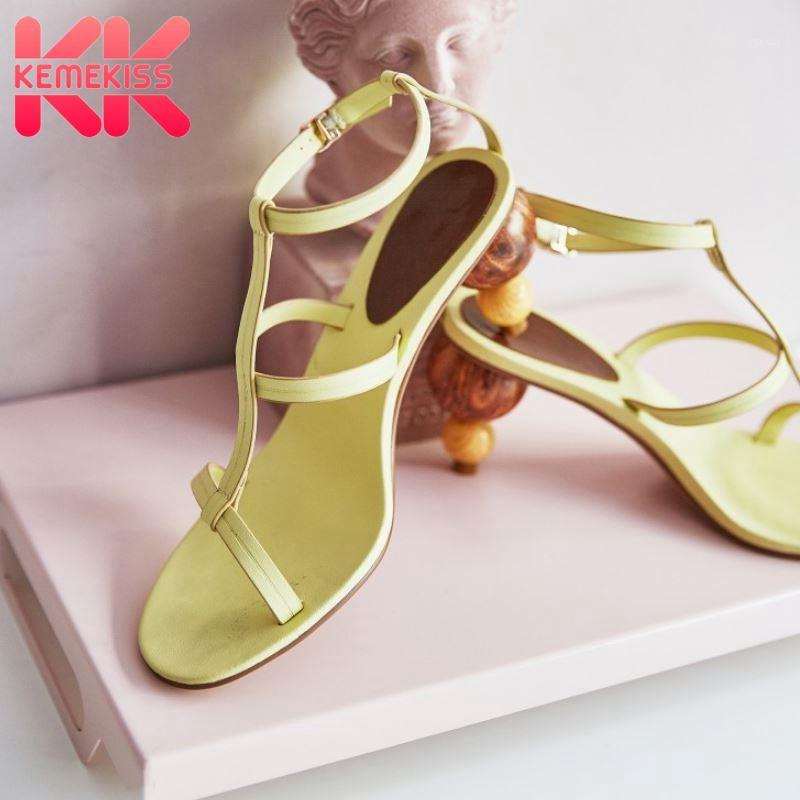 KemeKiss New Women High Heel Sandals Real Leather Strange Heels Summer Shoes Woman Fashion Party Woman Footwear Size 34-401, Blue
KemeKiss New Women High Heel Sandals Real Leather Strange Heels Summer Shoes Woman Fashion Party Woman Footwear Size 34-401, Blue