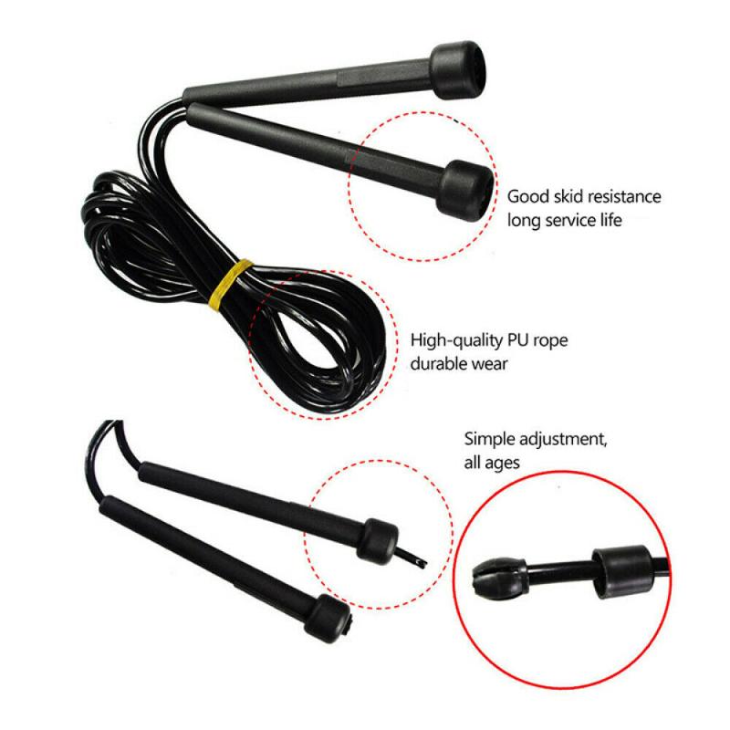 Jump Skipping Ropes Cable Steel Adjustable Fast Speed ABS Handle Jump Ropes Crossfit Training Boxing Sports Exercises
Jump Skipping Ropes Cable Steel Adjustable Fast Speed ABS Handle Jump Ropes Crossfit Training Boxing Sports Exercises