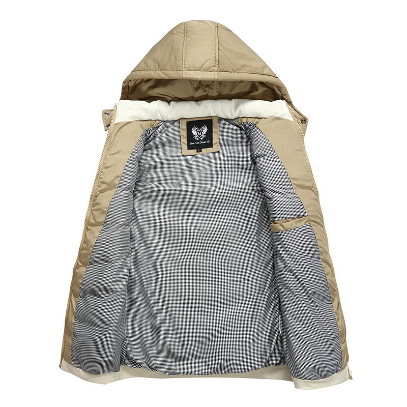 Men's Fashion Sleeveless Waistcoat Jacket Men Winter Warm Casual Vest Coat Male Stand Collar Hooded Loose Vest Jacket 201127