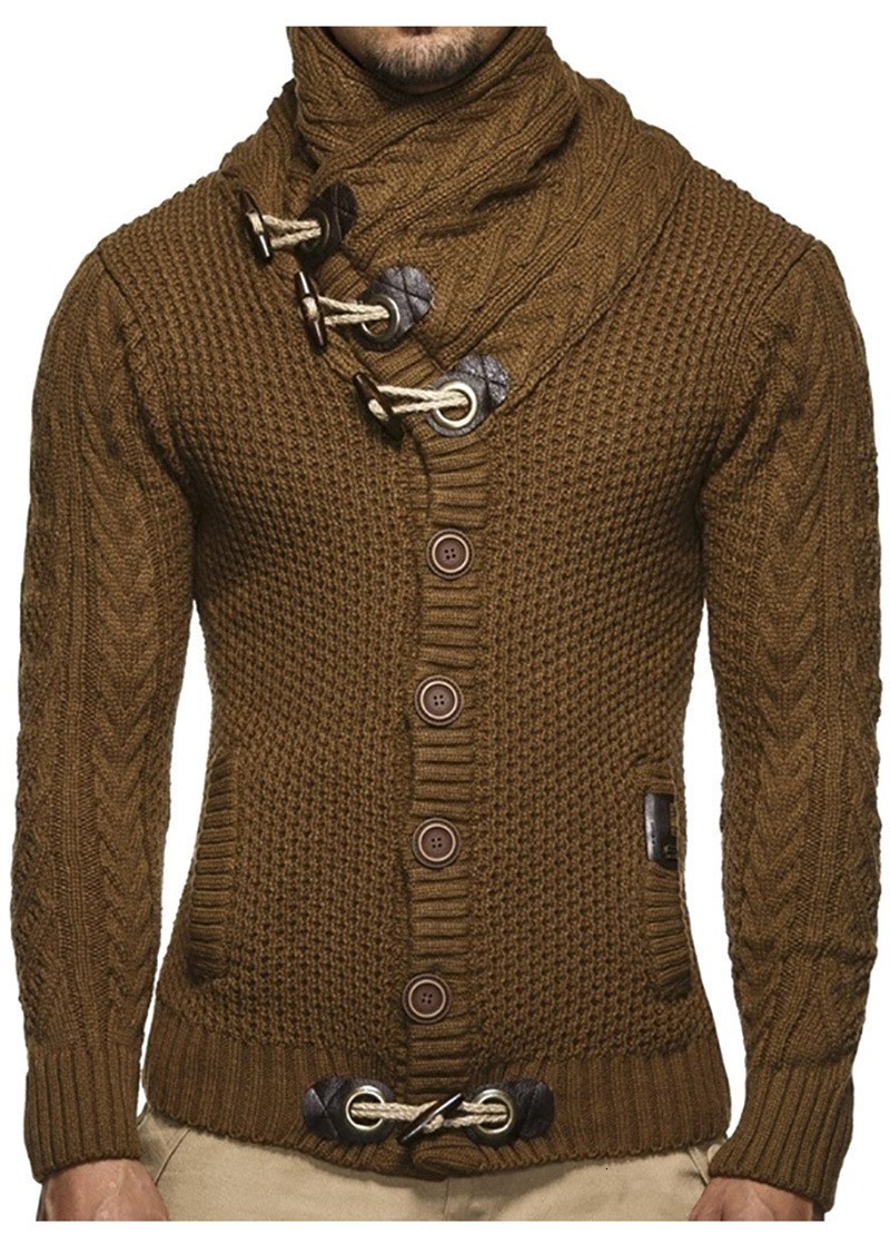 2021 New Autumn Winter Men's Fashion Casual Cardigan Long Sleeve Solid Sweater Coat Knitting Mens Outerwear Sweaters 9hr5, Red
2021 New Autumn Winter Men's Fashion Casual Cardigan Long Sleeve Solid Sweater Coat Knitting Mens Outerwear Sweaters 9hr5, Red