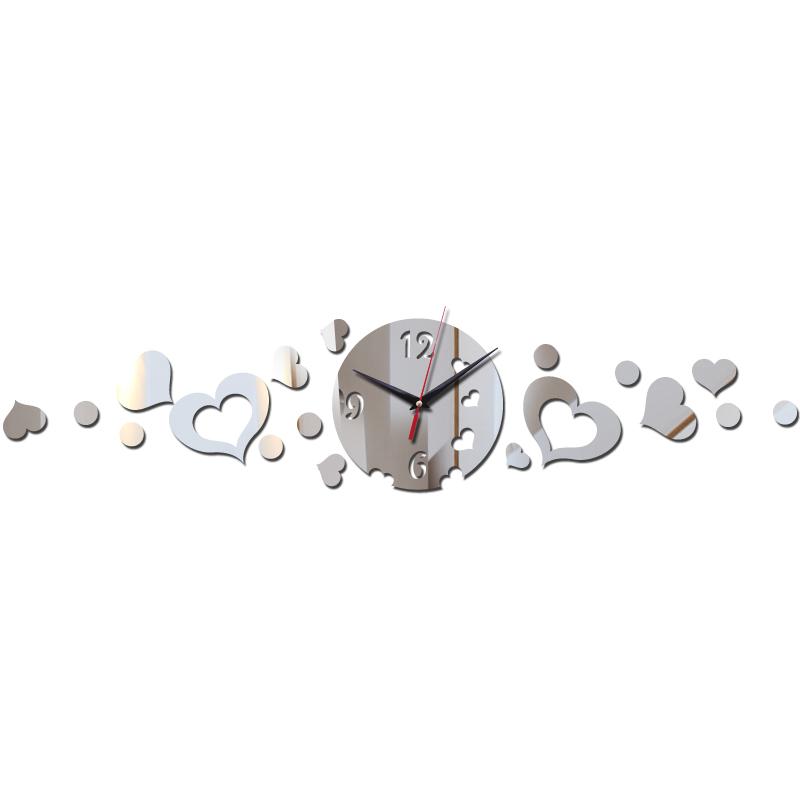 New design wall acrylic mirror clock stickers diy multi-piece set quartz wall clocks hearts decoration watches
New design wall acrylic mirror clock stickers diy multi-piece set quartz wall clocks hearts decoration watches
