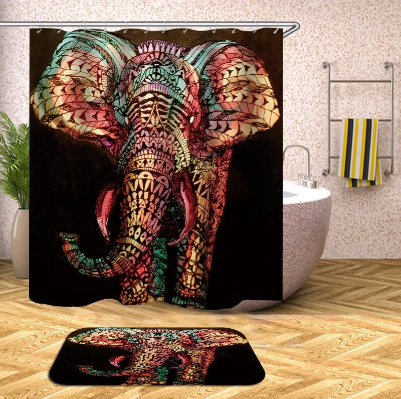 2021 new arrival style polyester fabric 120gsm waterproof shower curtain elephant shower curtain for bathroom, 005
2021 new arrival style polyester fabric 120gsm waterproof shower curtain elephant shower curtain for bathroom, 005