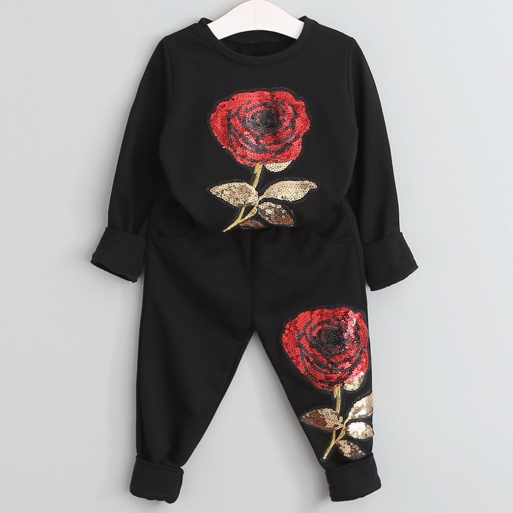 LZH Girls Clothing Sets Autumn Winter Toddler Girls Clothes Outfit Kids Tracksuit For Girl Suit Children Clothing 3 4 5 6 7 Year LJ200916