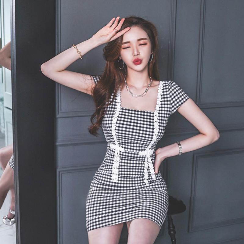 Plaid Mini Dress for women Summer Sexy Short Sleeve square Neck Line Laides new sweetheart one piece bodycon Dresses, Grid
Plaid Mini Dress for women Summer Sexy Short Sleeve square Neck Line Laides new sweetheart one piece bodycon Dresses, Grid