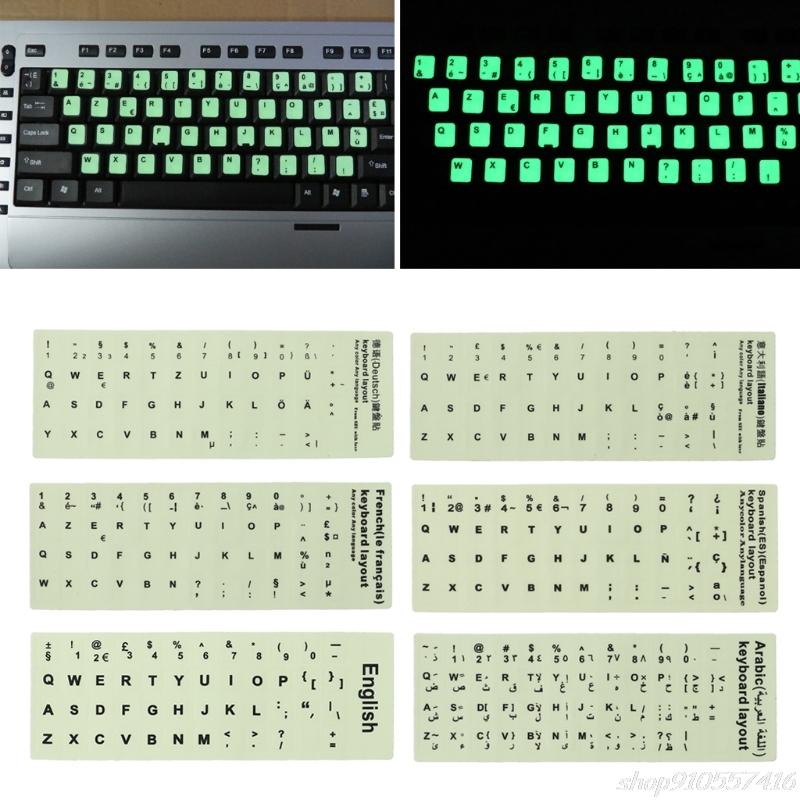 Fluorescent Keyboard Stickers Luminous Waterproof Keyboard Protective Film O10 20 Dropshpping
Fluorescent Keyboard Stickers Luminous Waterproof Keyboard Protective Film O10 20 Dropshpping