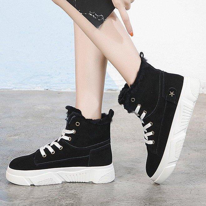 2020 New Autumn Early Winter Shoes Women Flat Heel Boots Fashion Keep Warm Women's Boots Thicken Ankle Botas Zapatos Mujer, Black
2020 New Autumn Early Winter Shoes Women Flat Heel Boots Fashion Keep Warm Women's Boots Thicken Ankle Botas Zapatos Mujer, Black