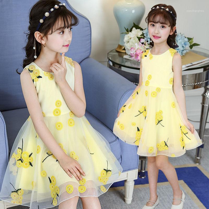 Girl Summer Dress 2020 New Casual Sleeveless Embroidered Mesh Princess Dress 3-13T Girls Knee-length Dresses High Quality1, A pink
Girl Summer Dress 2020 New Casual Sleeveless Embroidered Mesh Princess Dress 3-13T Girls Knee-length Dresses High Quality1, A pink