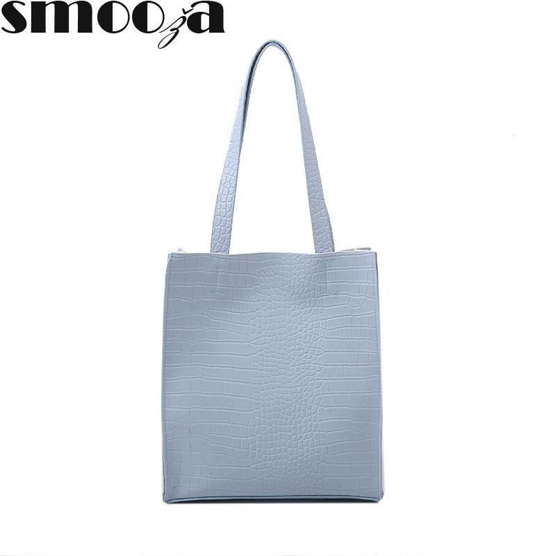 SMOOZA Fashion Large Capacity Women Bags Casual Totes Bag New Alligator Leather Shoulder Handbags Wild Lady's Bag Shopper Totes, Black
SMOOZA Fashion Large Capacity Women Bags Casual Totes Bag New Alligator Leather Shoulder Handbags Wild Lady's Bag Shopper Totes, Black