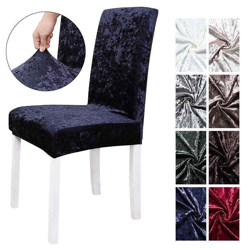 1/2/4/6pcs Dining Chair Cover for Kitchen Velvet Fabric Chair Covers Elastic Spandex Seat Slipcover Banquet Living Room Decor
1/2/4/6pcs Dining Chair Cover for Kitchen Velvet Fabric Chair Covers Elastic Spandex Seat Slipcover Banquet Living Room Decor