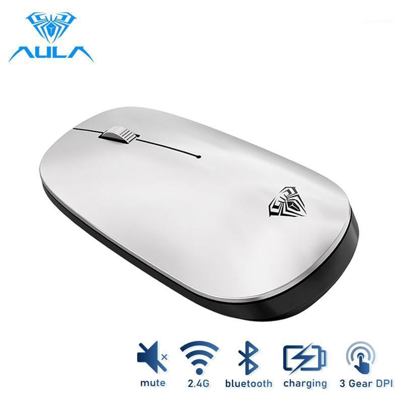 AULA SC800 Wireless Mouse Bluetooth USB 2400DPI 2.4GHz Optical Mute Ergonomic Portable Ultra-Thin Cordless Mice for Home Office1
AULA SC800 Wireless Mouse Bluetooth USB 2400DPI 2.4GHz Optical Mute Ergonomic Portable Ultra-Thin Cordless Mice for Home Office1