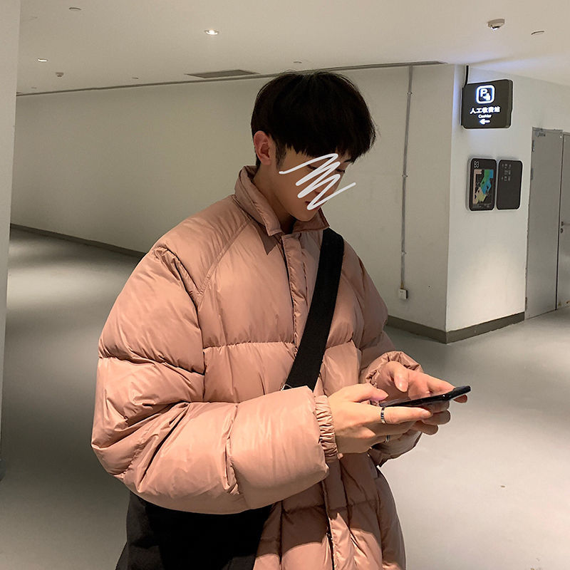Autumn 2021 Cotton-quilted New Lovers Size Cotton-padded Clothing Young Men' Clothes 3ATT, Pinkish gray.
Autumn 2021 Cotton-quilted New Lovers Size Cotton-padded Clothing Young Men' Clothes 3ATT, Pinkish gray.