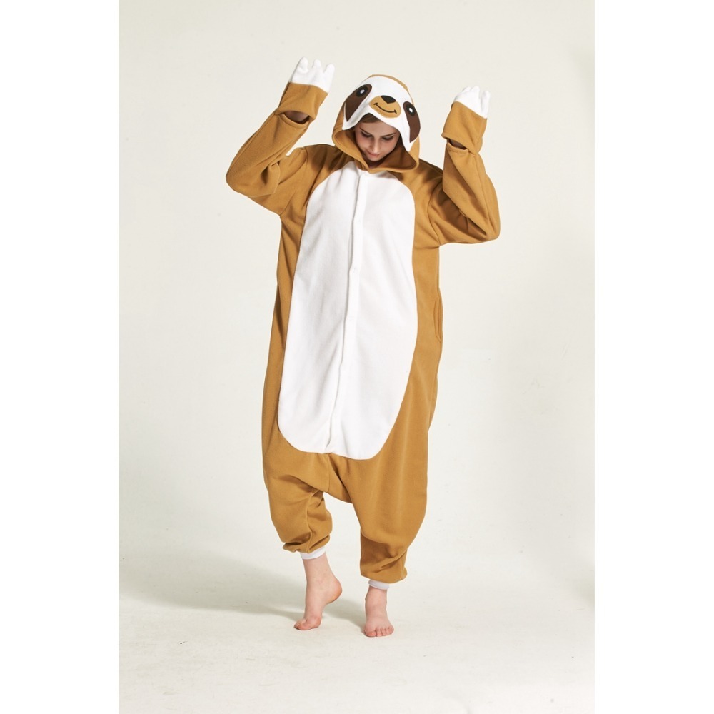 Sloth Turtle lemur Shark eagle Unicorn Animal Pajama Onesie For Adult Women Men Pijama Pyjama Hooded 201113