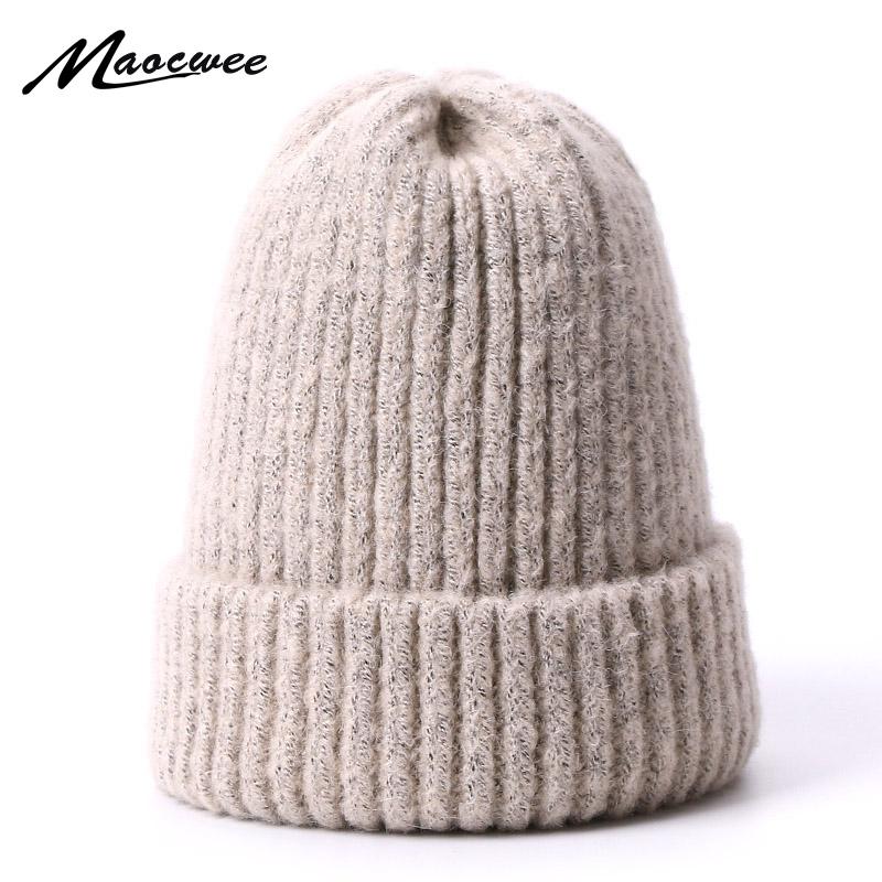Winter Knitted Wool Skullies Beanies Hat For Women Solid Color Fur Bonnet Female Beanie Cap Warm Lady Gorro Ski Girl Hats
Winter Knitted Wool Skullies Beanies Hat For Women Solid Color Fur Bonnet Female Beanie Cap Warm Lady Gorro Ski Girl Hats