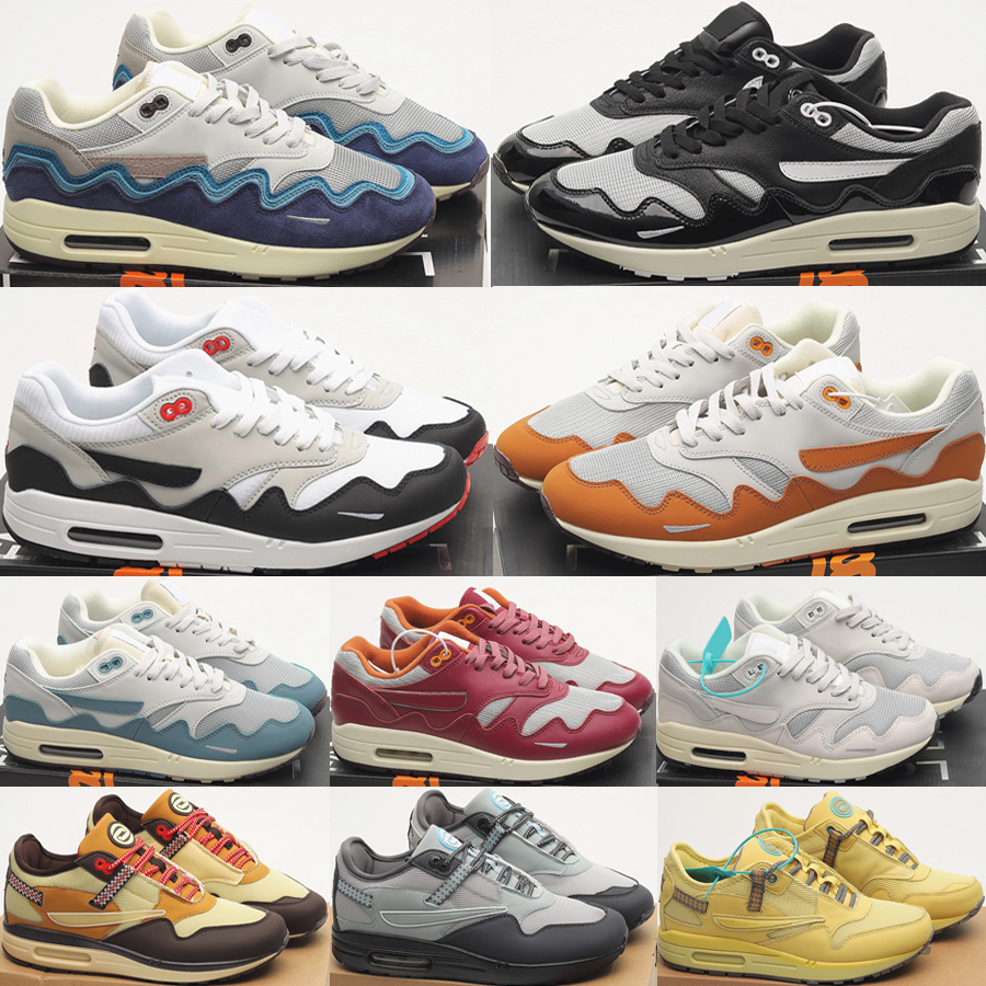 Top 1 1s xPatta Men Women Running Shoes Newest Designer Travis Scotts Baroque Brown Noise Aqua Monarch Anniversary OG Outdoor Sneakers Size 36-47, Bubble wrap packaging
Top 1 1s xPatta Men Women Running Shoes Newest Designer Travis Scotts Baroque Brown Noise Aqua Monarch Anniversary OG Outdoor Sneakers Size 36-47, Bubble wrap packaging
