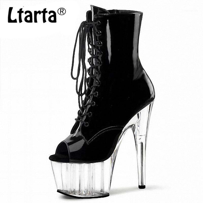LTARTA Star Sexy Fish Mouth Black Crystal Low Boots 15cm Heel Waterproof Platform Fine Heel Tie Short Boots LYP-C-0781
LTARTA Star Sexy Fish Mouth Black Crystal Low Boots 15cm Heel Waterproof Platform Fine Heel Tie Short Boots LYP-C-0781