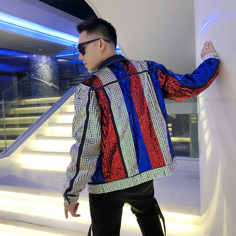 2020 Cowboy Sequin Male Stage Singer Show Trend Nightclub Performance Cowgirl Jacket Vest En Jean N44f, Colour
2020 Cowboy Sequin Male Stage Singer Show Trend Nightclub Performance Cowgirl Jacket Vest En Jean N44f, Colour