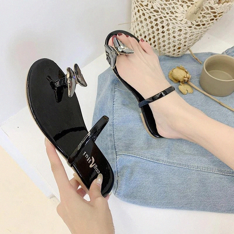 COOTELILI Shoes For Women 2020 New Woman Slippers Summer Sandalias Butterfly Decoration Flats Casual Ladies Woman Slippers 35-40 #5d46, Black
COOTELILI Shoes For Women 2020 New Woman Slippers Summer Sandalias Butterfly Decoration Flats Casual Ladies Woman Slippers 35-40 #5d46, Black