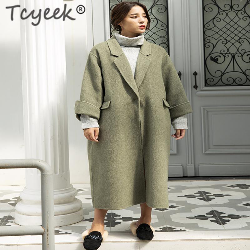 Tcyeek Plus Size Elegant Winter Coat Female Autumn Clothes 2020 Korean Wool Coats Women Long Woolen Jacket Ladies Hiver 112501, Green
Tcyeek Plus Size Elegant Winter Coat Female Autumn Clothes 2020 Korean Wool Coats Women Long Woolen Jacket Ladies Hiver 112501, Green