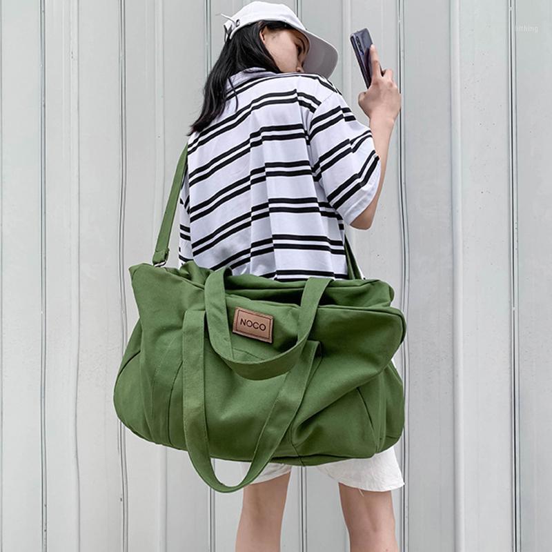 Chuwanglin Casual Canvas Women Men Solid Color Handbag Travel Storage Bag Fitness Luggage Duffle Pouch A1127031, Black
Chuwanglin Casual Canvas Women Men Solid Color Handbag Travel Storage Bag Fitness Luggage Duffle Pouch A1127031, Black