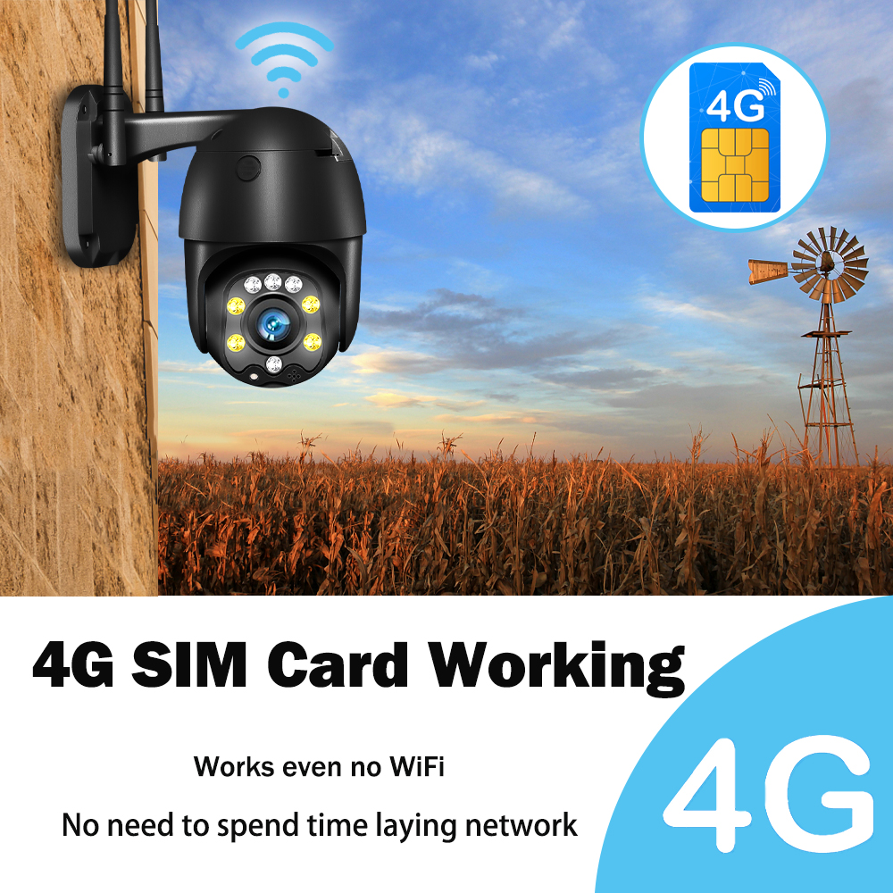 3G 4G SIM Card 5MP IP CCTV Camera WiFi Smart Home Security Camera 5X Optical Zoom IR 30m Two Way Audio Camhi
3G 4G SIM Card 5MP IP CCTV Camera WiFi Smart Home Security Camera 5X Optical Zoom IR 30m Two Way Audio Camhi