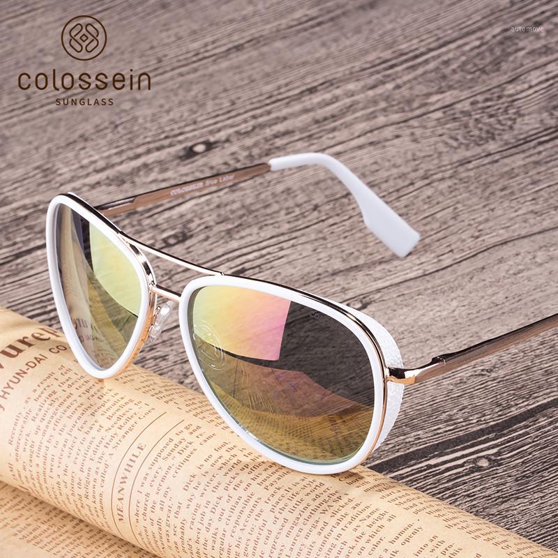 COLOSSEIN Sunglasses Women Vintage Pilot Blue Gradient Glasses With Metal Alloy Frame Sunglass Men Oculos Gafas De Sol UV4001
COLOSSEIN Sunglasses Women Vintage Pilot Blue Gradient Glasses With Metal Alloy Frame Sunglass Men Oculos Gafas De Sol UV4001
