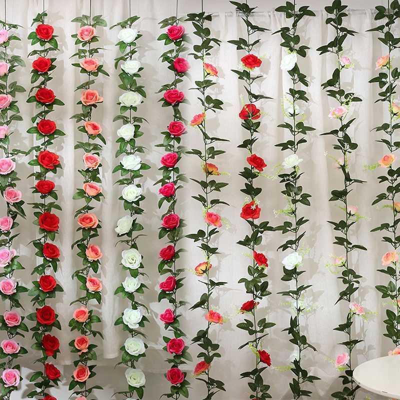 Artificial Flower Vine Rose 9 or 16 heads one bunch Silk flowers for crafting Flores artificiales para decoracion hogar Wedding1, Style 12
Artificial Flower Vine Rose 9 or 16 heads one bunch Silk flowers for crafting Flores artificiales para decoracion hogar Wedding1, Style 12