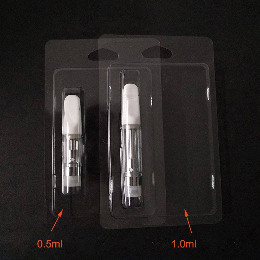 clamshell plastic Blister packaging .5ml 1ml Th205 Th210 Glass Vaporizer White/Black Ceramic tip Thick Oil Atomizer ceramic Coil Cartridge
clamshell plastic Blister packaging .5ml 1ml Th205 Th210 Glass Vaporizer White/Black Ceramic tip Thick Oil Atomizer ceramic Coil Cartridge