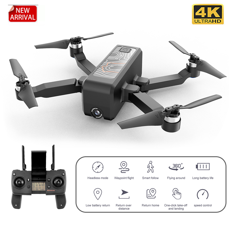 ICAMERA2 RC Drone GPS 4K HD Dual Camera Professional Aerial Photography WIFI FPV Foldable Quadcopter Height Hold Toys, Black
ICAMERA2 RC Drone GPS 4K HD Dual Camera Professional Aerial Photography WIFI FPV Foldable Quadcopter Height Hold Toys, Black