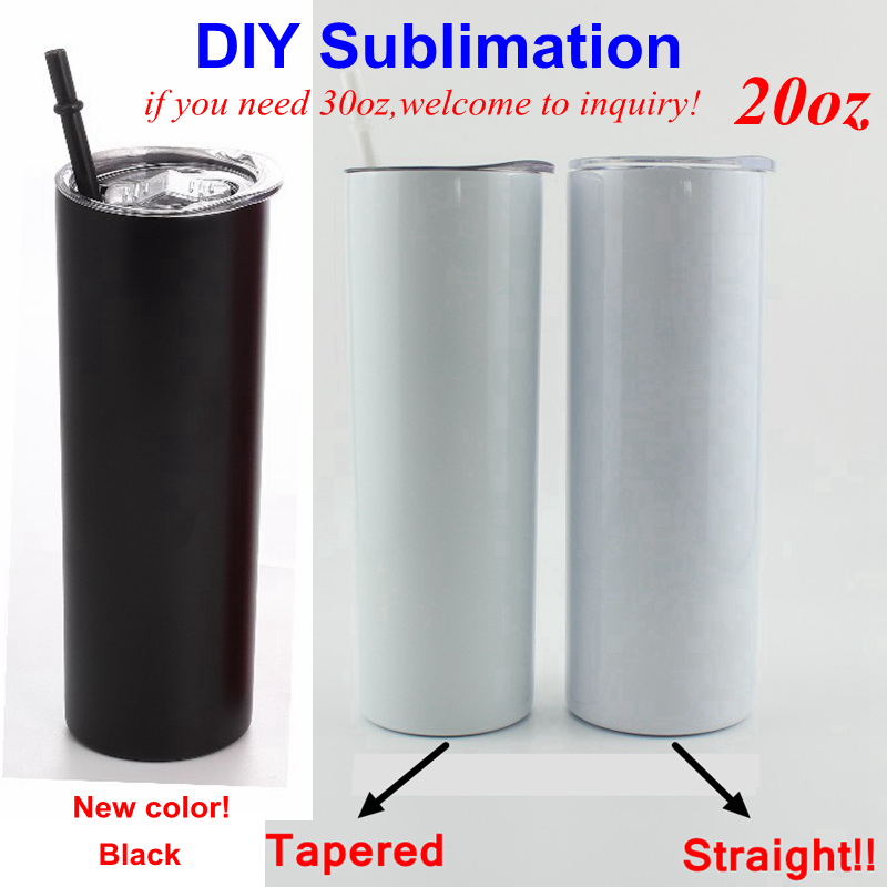 Sublimation Tumbler Blank Tumblers DIY 20oz Stainless Steel Skinny Insulated Straight Cups White Silvery Beer Coffee Mugs YFA2455, With sealing lid
Sublimation Tumbler Blank Tumblers DIY 20oz Stainless Steel Skinny Insulated Straight Cups White Silvery Beer Coffee Mugs YFA2455, With sealing lid