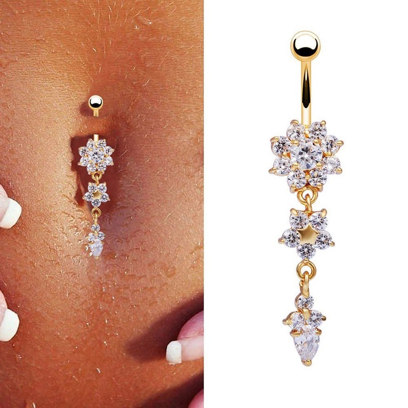 Hot Belly Bars Crystal Dangly Reverse Drop Body Piercing Belly Button Ring Navel Bar New-style CNE
Hot Belly Bars Crystal Dangly Reverse Drop Body Piercing Belly Button Ring Navel Bar New-style CNE