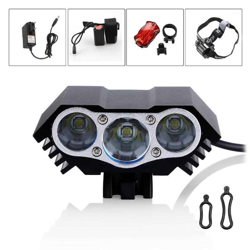 Bicycle Light 7500LM Headlight 3x XM-U2 LED Cycling Torch Bike Lamp +Rear Light+Charger& 6400mAh Battery1
Bicycle Light 7500LM Headlight 3x XM-U2 LED Cycling Torch Bike Lamp +Rear Light+Charger& 6400mAh Battery1