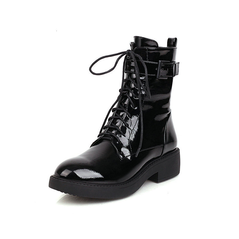 2021 New Women's Ankle Motorcycle Vintage Retro Rivets Chunky Med Heels Lace Up Ladies Boots Shoes Woman Size 41 42 43 E7nj, Silver
2021 New Women's Ankle Motorcycle Vintage Retro Rivets Chunky Med Heels Lace Up Ladies Boots Shoes Woman Size 41 42 43 E7nj, Silver