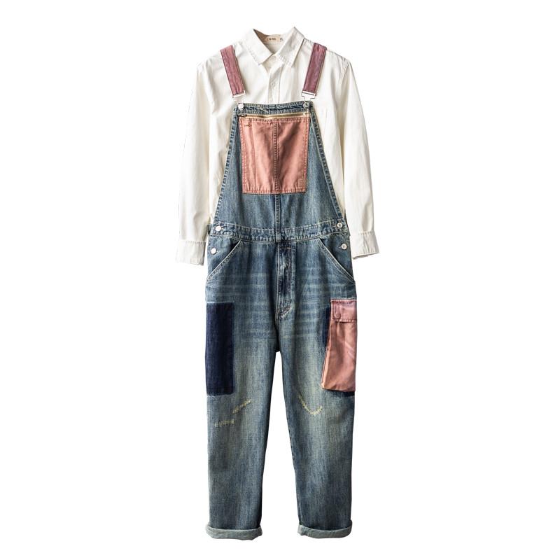 KIMSERE Men's Fashion Vintage Denim Bib Overalls With Pockets Retro Jeans Jumpsuits Suspender Pants Workwear Jeans, Blue
KIMSERE Men's Fashion Vintage Denim Bib Overalls With Pockets Retro Jeans Jumpsuits Suspender Pants Workwear Jeans, Blue