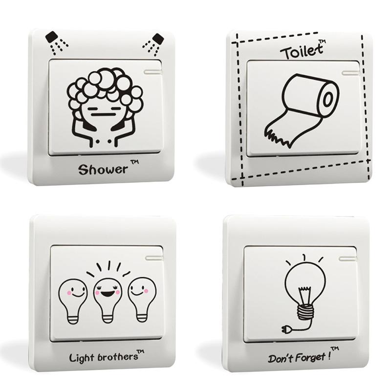 DIY Switch Stickers Cute Light Bulb Toilet Paper Wall Stickers Home Decoration Bedroom Parlor Decoration JJJTZ51
DIY Switch Stickers Cute Light Bulb Toilet Paper Wall Stickers Home Decoration Bedroom Parlor Decoration JJJTZ51