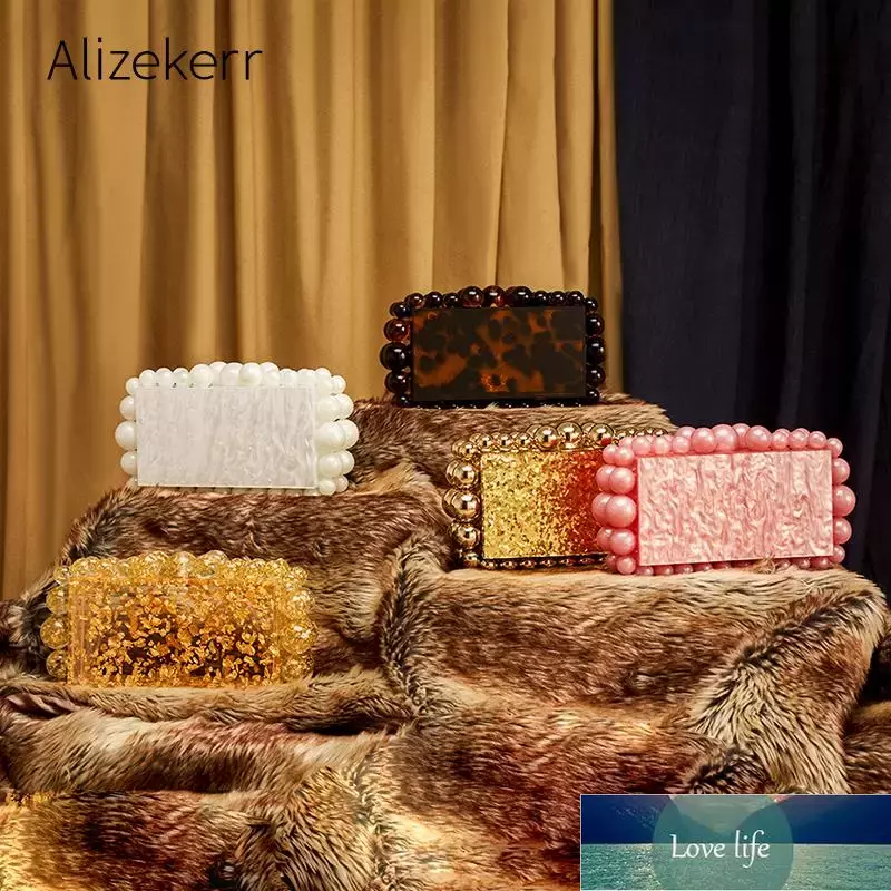 Evening Bags Women Clear Acrylic Box Clutch For Wedding Party Luxury Gold Foil Beads Purses And Handbags Designer High Quality Factory price expert design Quality, Clear gold
Evening Bags Women Clear Acrylic Box Clutch For Wedding Party Luxury Gold Foil Beads Purses And Handbags Designer High Quality Factory price expert design Quality, Clear gold