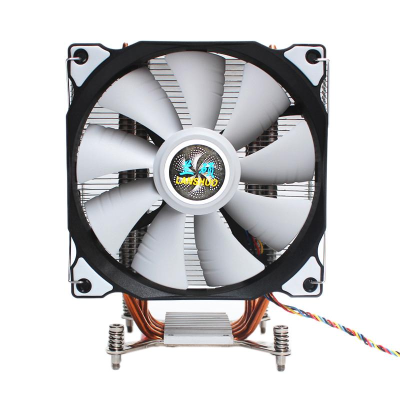 LANSHUO CPU Silent Fan 4 Heat Pipe 4 Wire ligent Temperature Control CPU Cooler Fan for 775/1150/1155/1156/1366/2011
LANSHUO CPU Silent Fan 4 Heat Pipe 4 Wire ligent Temperature Control CPU Cooler Fan for 775/1150/1155/1156/1366/2011