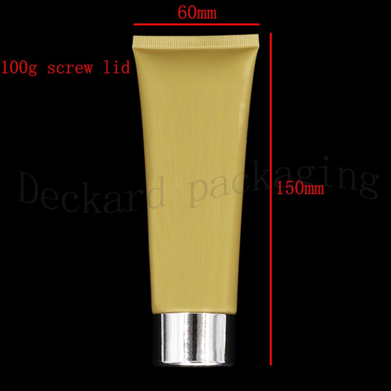 40pcs 100g golden Dull Polish Empty Cosmetic Bottles Soft Tube Makeup Container with cap Travel Refillable Bottles Wholesale
40pcs 100g golden Dull Polish Empty Cosmetic Bottles Soft Tube Makeup Container with cap Travel Refillable Bottles Wholesale