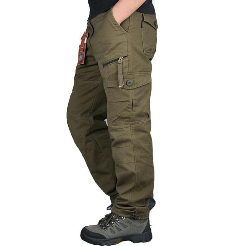 Nice Pants Men Straight Pockets Overalls Trousers Pantalones Hombre Men Outwear Track Tactical Pants, J18 black
Nice Pants Men Straight Pockets Overalls Trousers Pantalones Hombre Men Outwear Track Tactical Pants, J18 black