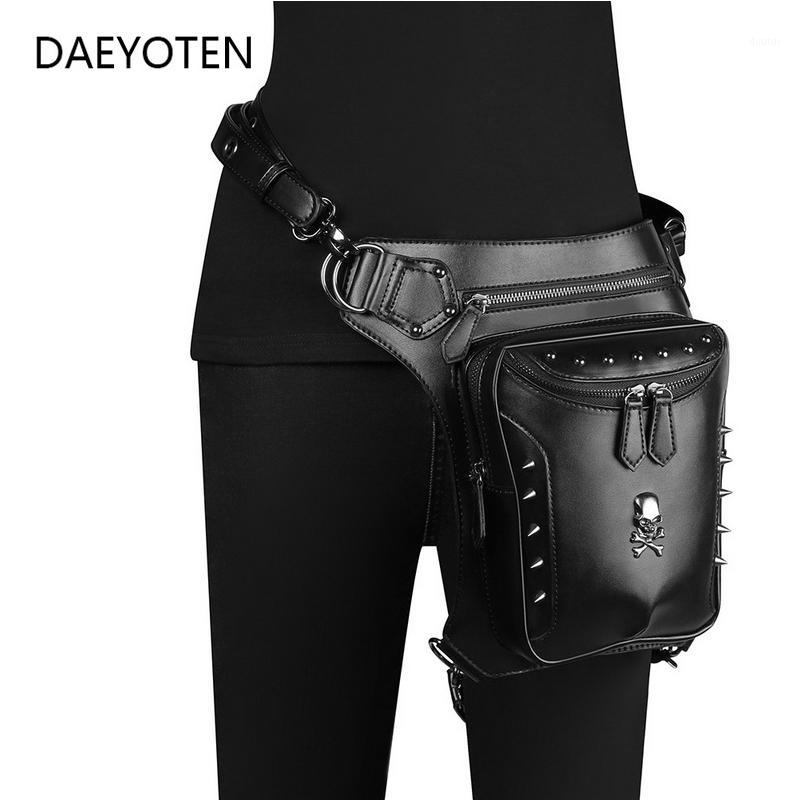 Steampunk Skull Bags Men Motorcycle Waist Belt Bag Multifunction Drop Leg Packs Punk Moto&Biker Women Crossbody Bag ZM05651, Black
Steampunk Skull Bags Men Motorcycle Waist Belt Bag Multifunction Drop Leg Packs Punk Moto&Biker Women Crossbody Bag ZM05651, Black
