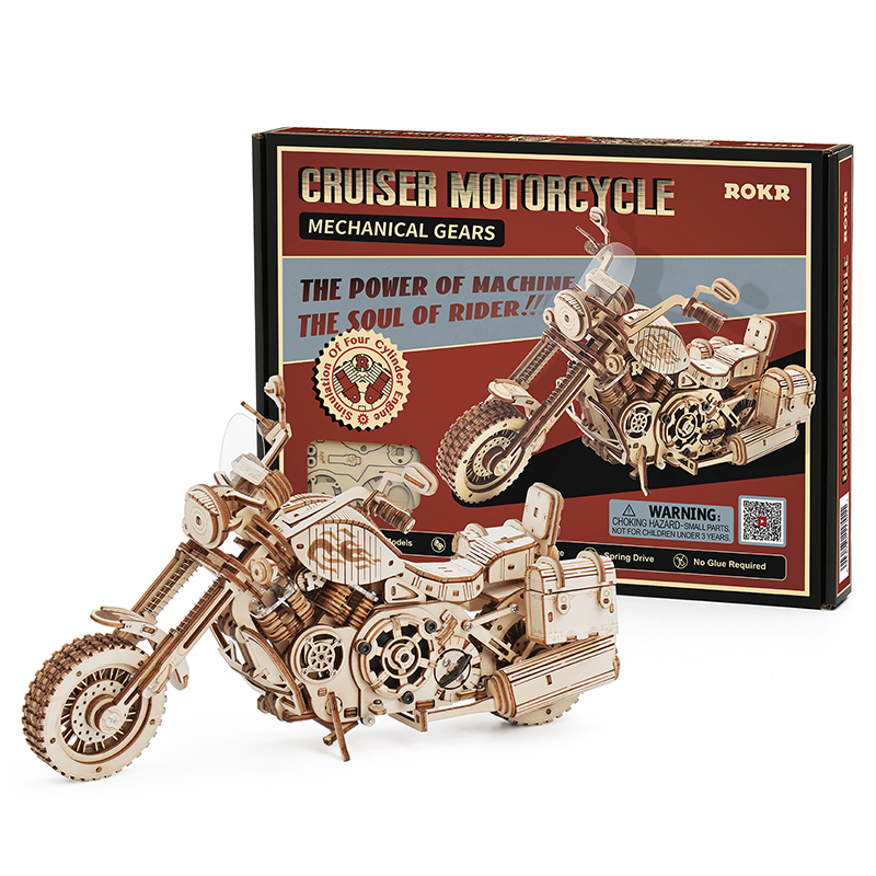 Motorcycle Puzzle 3D Wooden DIY Children Game Assembly Wood Model Kit Building Blocks Decoration for Gift
Motorcycle Puzzle 3D Wooden DIY Children Game Assembly Wood Model Kit Building Blocks Decoration for Gift