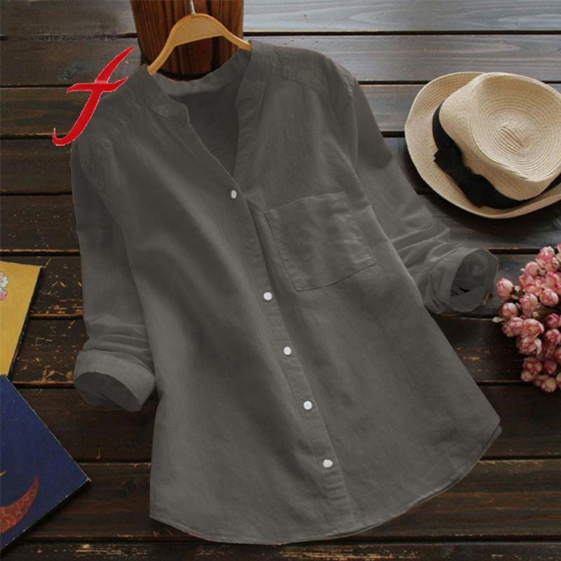 Feitong Women Cotton Linen Blouse Top Long Sleeve Shirt Solid Womens Tops And Blouses Ladies Button Down Tops Blusas Mujer 2021, Orange
Feitong Women Cotton Linen Blouse Top Long Sleeve Shirt Solid Womens Tops And Blouses Ladies Button Down Tops Blusas Mujer 2021, Orange