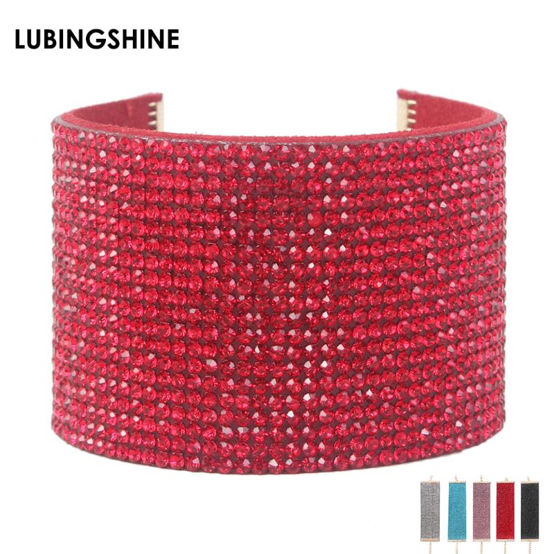 Bohemian Wide Rhinestones Leather Bracelets Bangles for Women Girls Wrap Chains Bracelet Fashion Party Cuff Wristband Jewelry
Bohemian Wide Rhinestones Leather Bracelets Bangles for Women Girls Wrap Chains Bracelet Fashion Party Cuff Wristband Jewelry