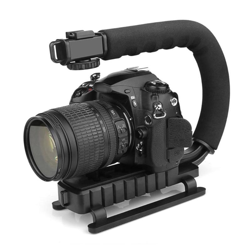 Universal Anti-Skid Sponge Handle C Shaped DSLR Camera Holder Handheld Stabilizer Steadycam Holder Grip Suitable for
Universal Anti-Skid Sponge Handle C Shaped DSLR Camera Holder Handheld Stabilizer Steadycam Holder Grip Suitable for