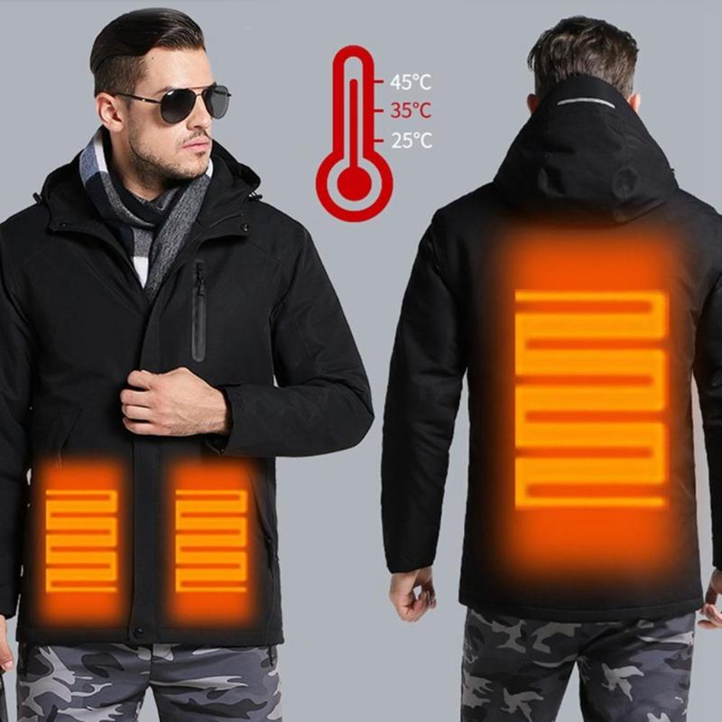 Men Women Winter USB Charging Heating Jacket Waterproof Ski Top Coat 3 Adjustable Temperature Levels Abdomen Back Heating Suit, Women l
Men Women Winter USB Charging Heating Jacket Waterproof Ski Top Coat 3 Adjustable Temperature Levels Abdomen Back Heating Suit, Women l