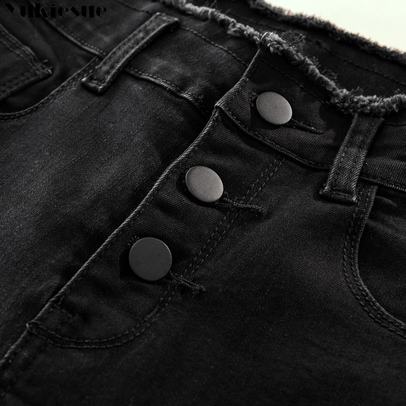 Women High Waist Velvet Thick Jeans Female Winter Skinny Stretch Warm Jean Pants Mom Black Denim Trousers With Fleece 210203