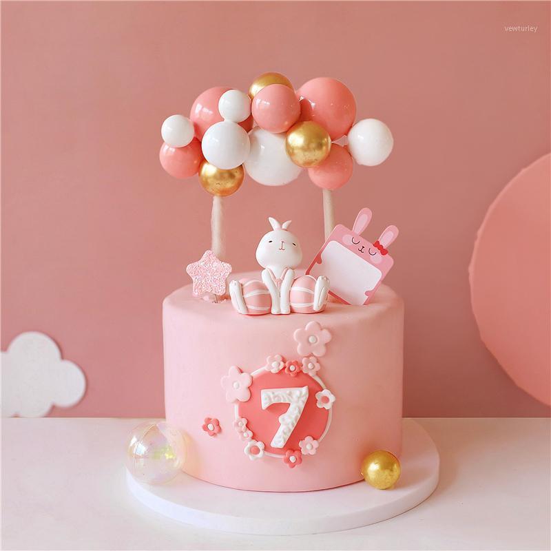 Pink Gold Balls Rainbow Sandy Happy Birthday Cake Topper Star Decoration for Kid's Birthday Party1
Pink Gold Balls Rainbow Sandy Happy Birthday Cake Topper Star Decoration for Kid's Birthday Party1