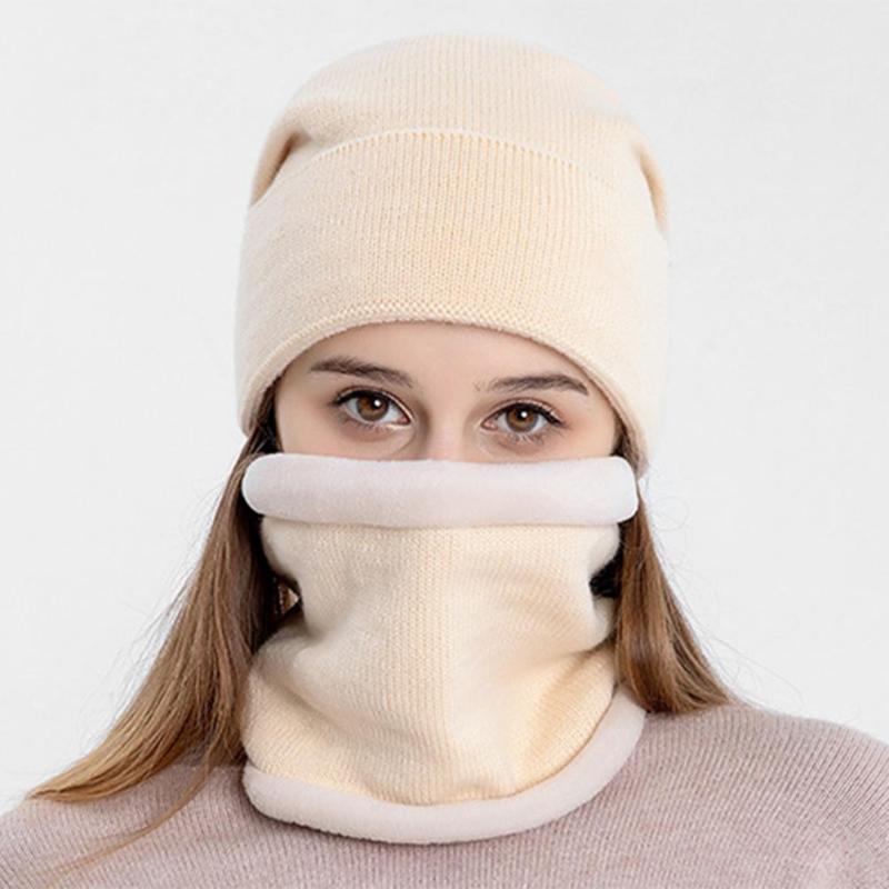 Neckerchief Set Solid Color Warm Unisex Hat Supplies Plush Knit Hat For Winter
Neckerchief Set Solid Color Warm Unisex Hat Supplies Plush Knit Hat For Winter