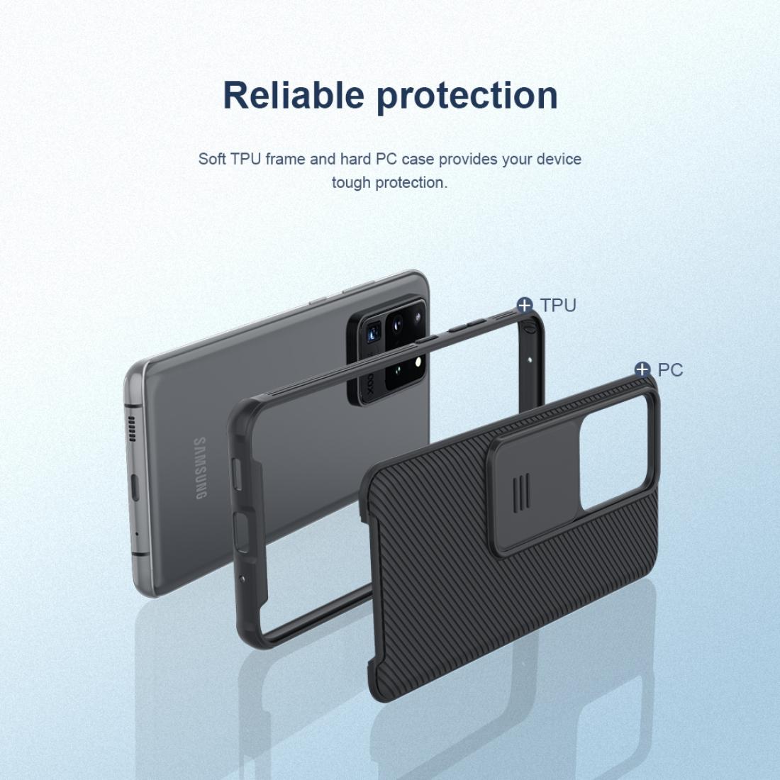 For Galaxy S20 Ultra S20 Ultra 5G NILLKIN Black Mirror Pro Series Camshield Full Coverage Dust-proof Scratch Resistant Mobile Phone Case
For Galaxy S20 Ultra S20 Ultra 5G NILLKIN Black Mirror Pro Series Camshield Full Coverage Dust-proof Scratch Resistant Mobile Phone Case
