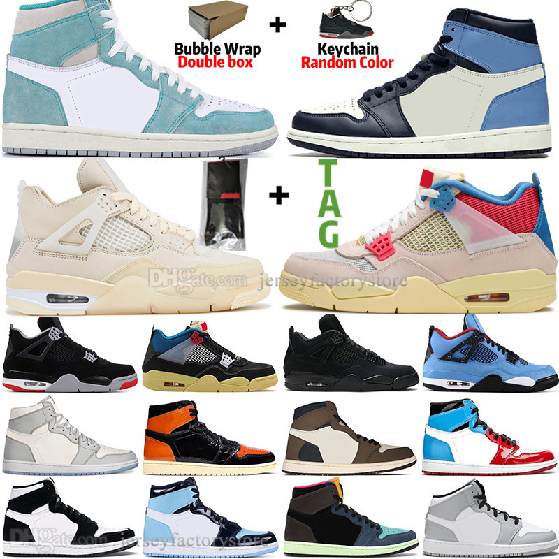 Sail Bred 4 4s Guava Ice Men Basketball Shoes 1 1s Travis Scotts Obsidian UNC Fearless Toe Black Cat Purple Turbo Green Twist Sport Sneakers, #33
Sail Bred 4 4s Guava Ice Men Basketball Shoes 1 1s Travis Scotts Obsidian UNC Fearless Toe Black Cat Purple Turbo Green Twist Sport Sneakers, #33